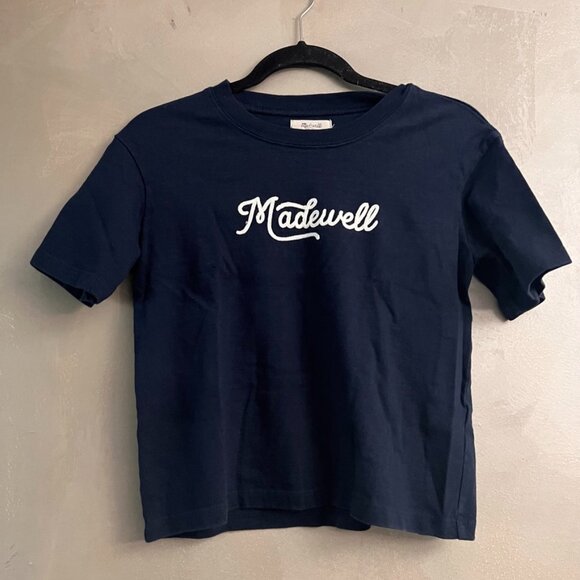 Madewell Embroidered Madewell Easy Crop Tee - Picture 3 of 5